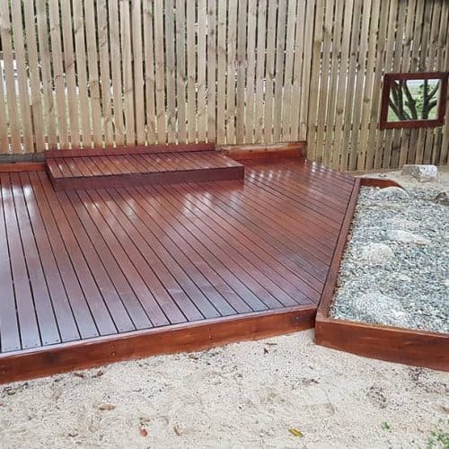 Grand Gazebos and Cubbies - Custom Deck to suit new playground