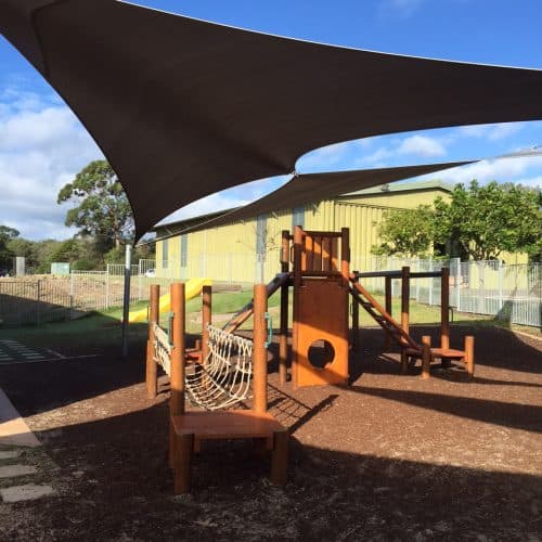 Grand Gazebos and Cubbies - Custom playground to suit childcare centre