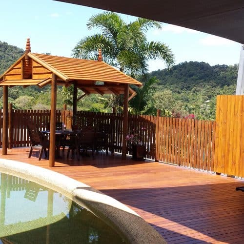 Grand Gazebos and Cubbies - Pool Deck and 3.5m Pavilion