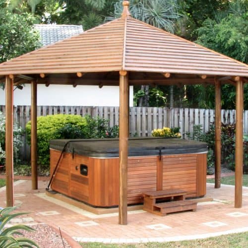 Grand Gazebos and Cubbies - Spa House - 5.4m gazebo