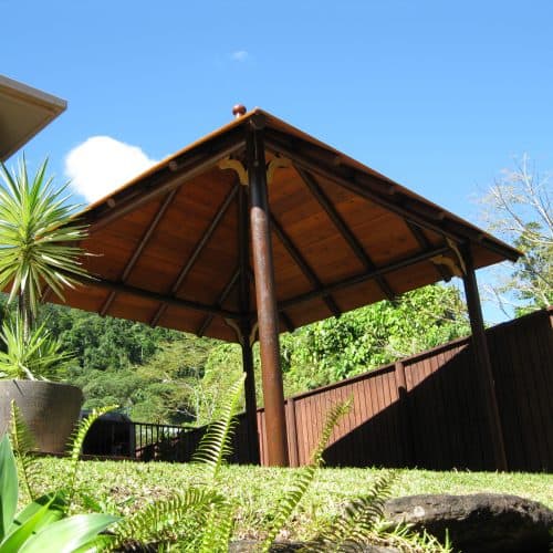 Grand Gazebos and Cubbies - 3.8m Hipped Pavilion on grass
